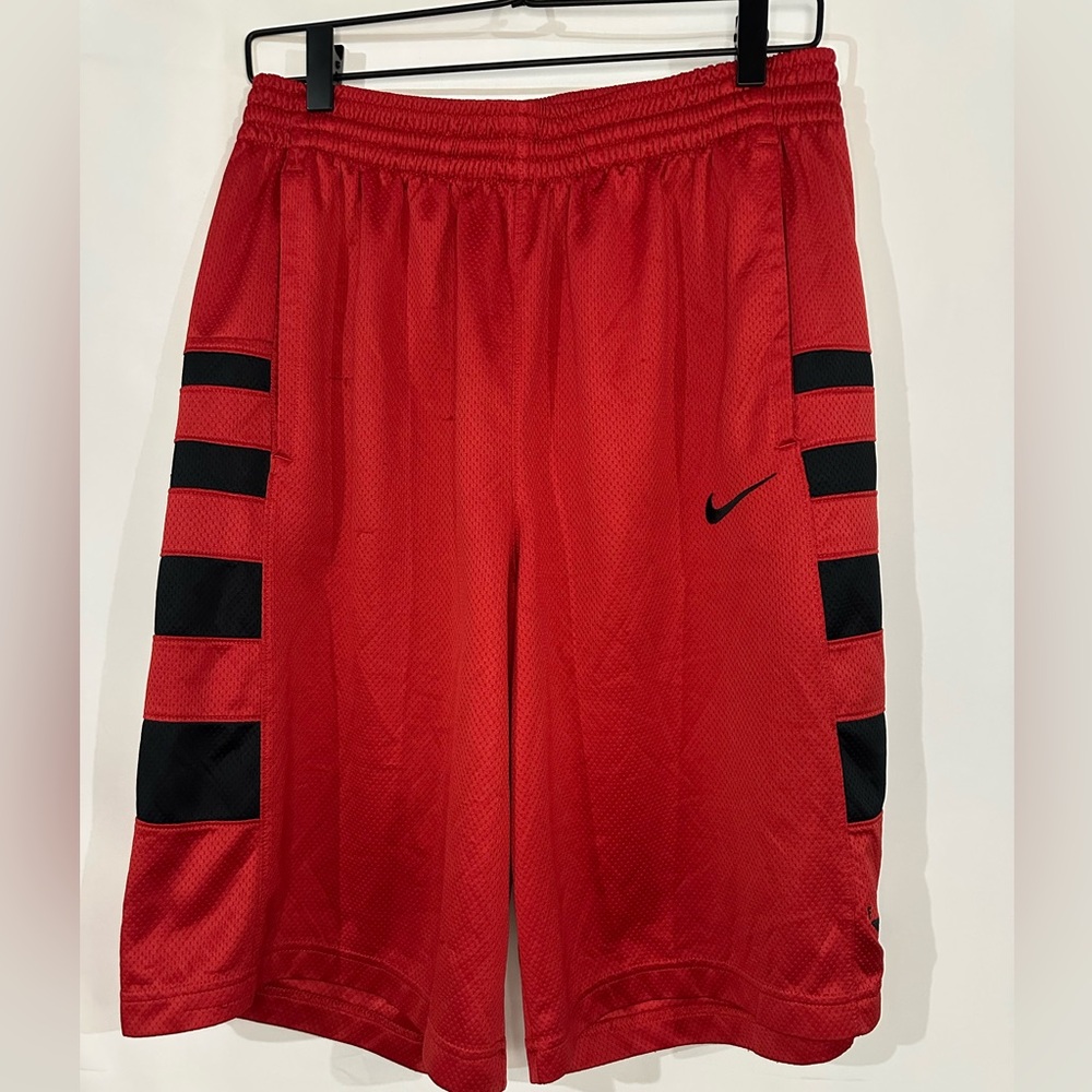 Men’s Red Nike Basketball Shorts